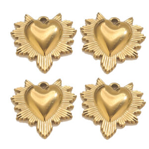 Sunburst Charm Pendant