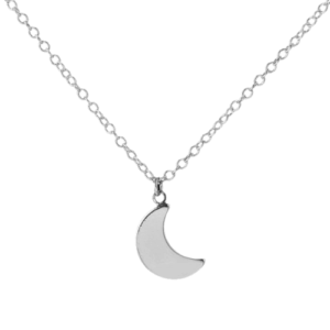 Crescent Moon Pendant Necklace